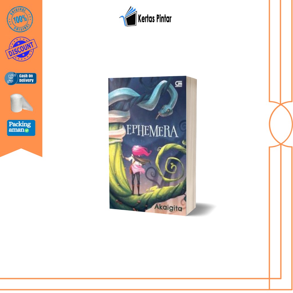 NOVEL EPHEMERA AKAIGITA NOVEL THRILLER REMAJA