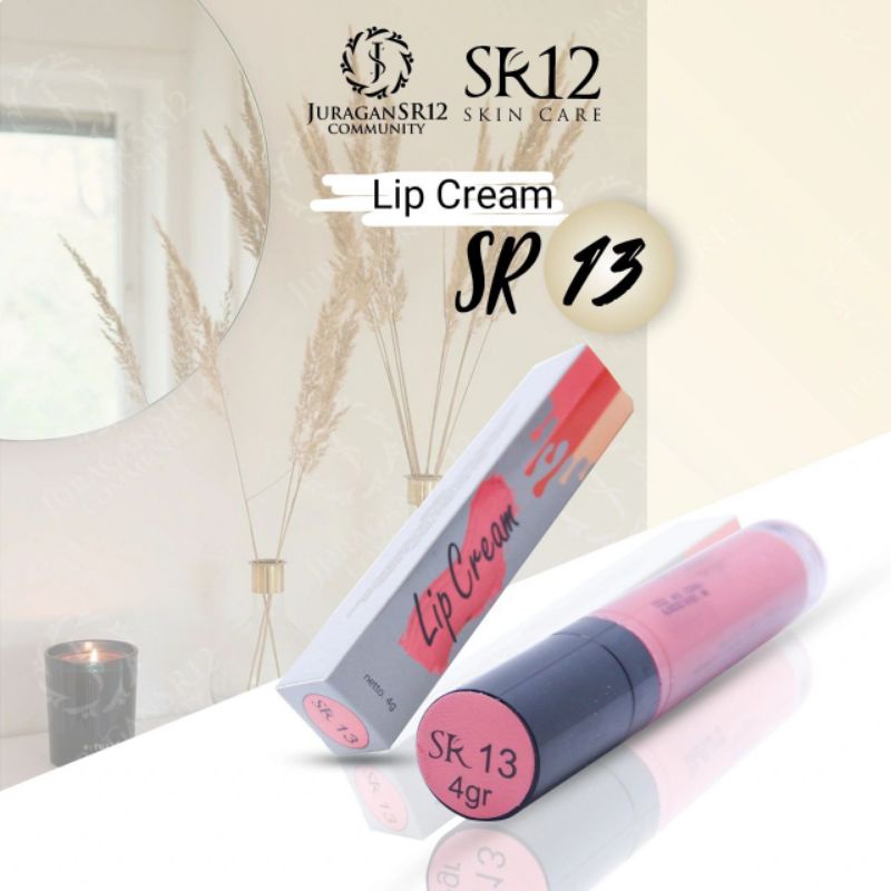 LIP CREAM MOIST SR12 BEBAS PARABEN..!! LIP KRIM LEMBUT &amp; NYAMAN DI BIBIR BERSTANDAR BPOM / KOSMETIK