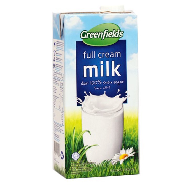 Susu GreenFields 1Liter / Susu UHT 1000mL