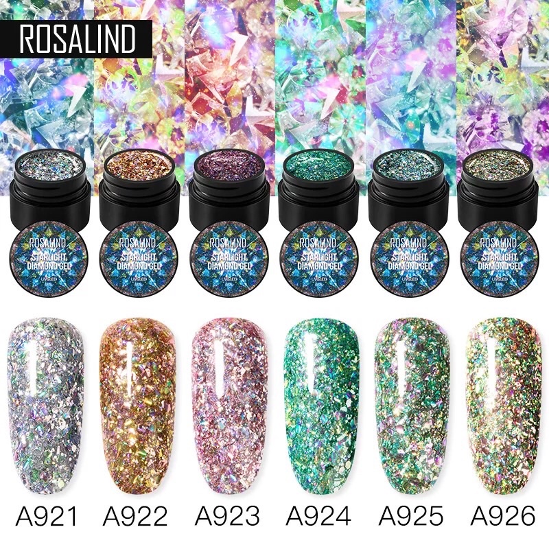 ROSALIND JAR GLITTER 5ML