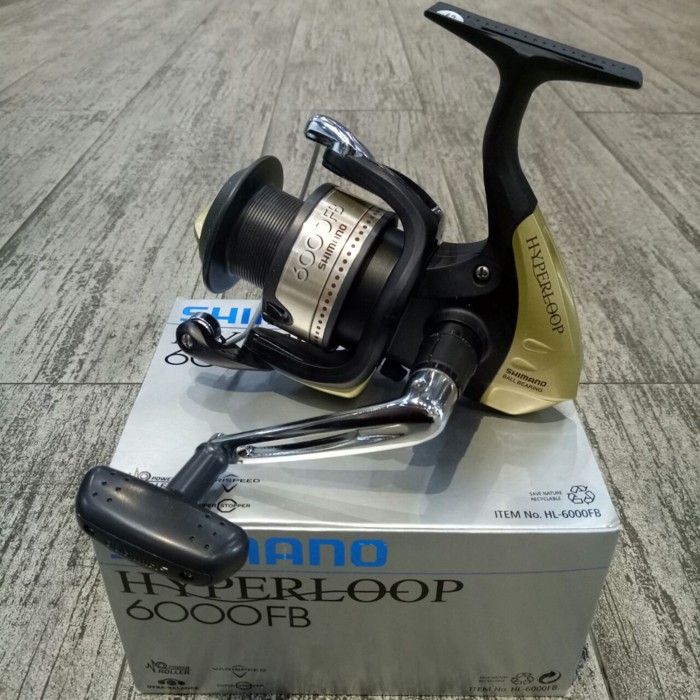 alat pancing jual Reel Pancing Shimano Hyperloop 6000FB 1 BB ril/ rel