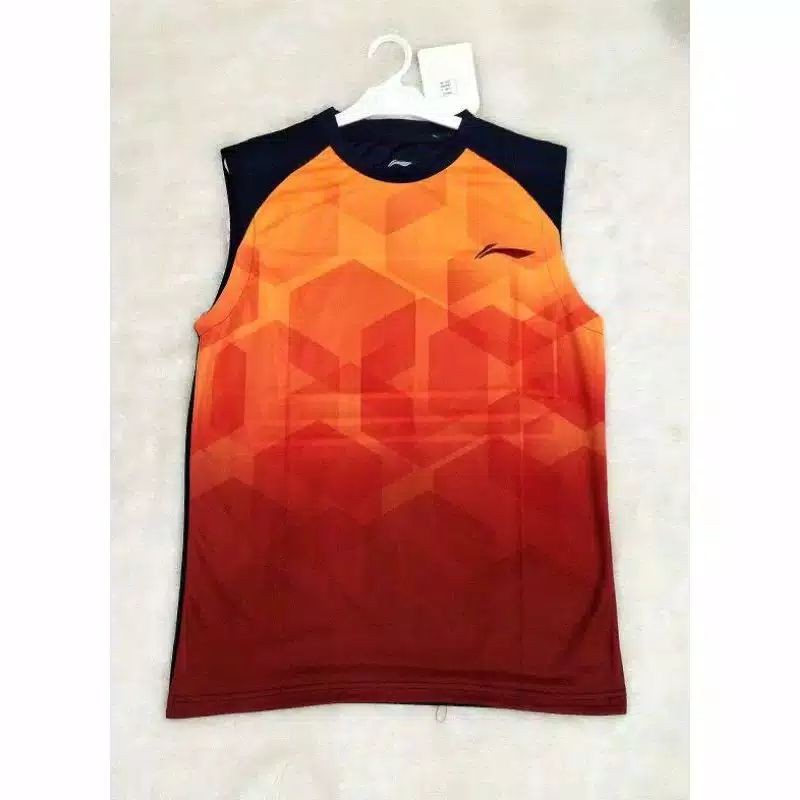 baju singlet badminton dewasa/atasan badminton L148P