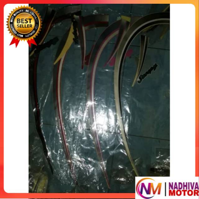 Striping sticker lis body honda scoopy karbu 2010 2011 2012