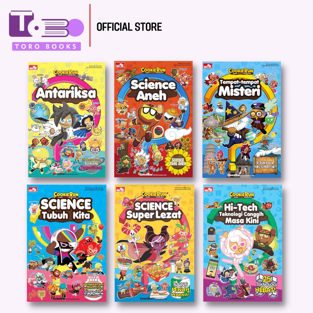 Komik Cookie Run Semua Seri & Judul Lengkap Cookie Run Sweet Escape Adventure