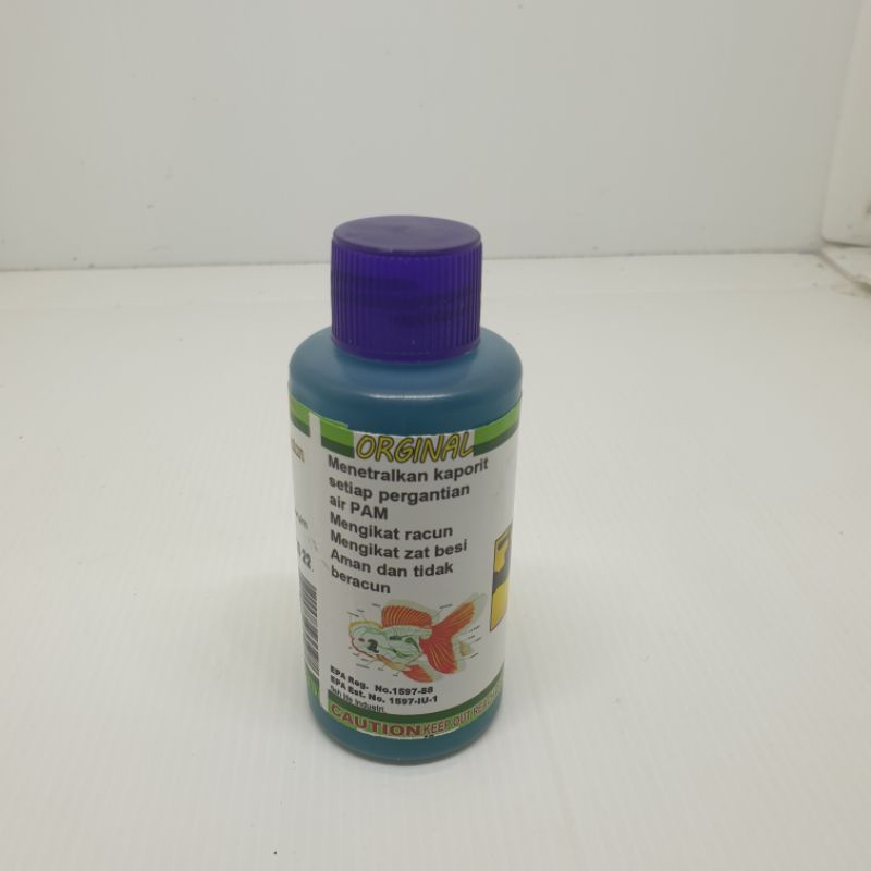 vitamin ikan kalsium permangat anti chlorine penjernih by vivian fishlife