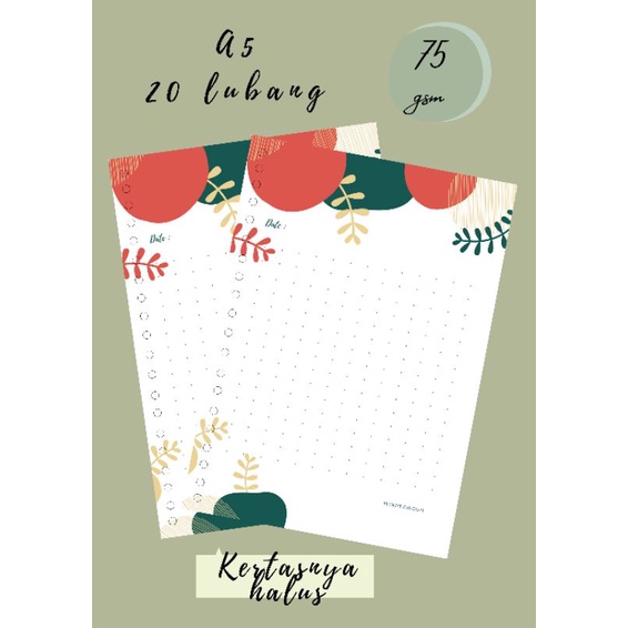 

Isi Binder A5