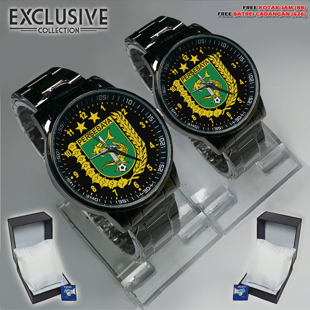 Jam Tangan  PERSEBAYA MOTIF 6 Bagus