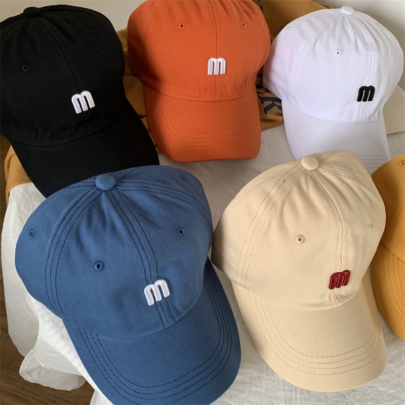 Topi Baseball Gaya Korea Untuk Pria / Wanita
