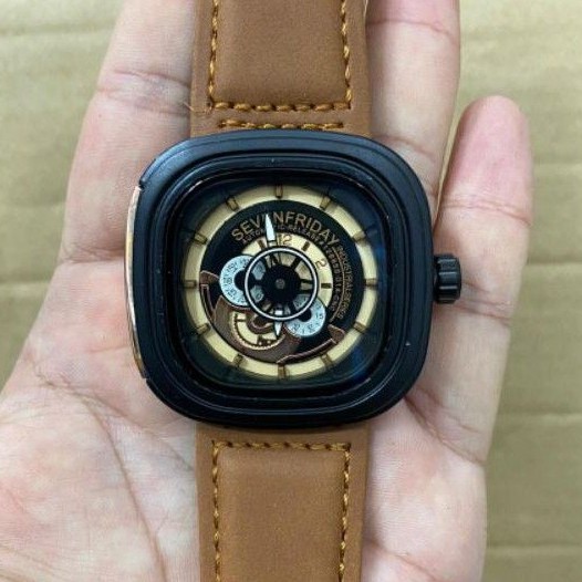 Premium (RRW) JAM TANGAN SEVEN FRIDAY P1B/02 (BISA COD) Distributor Termurah