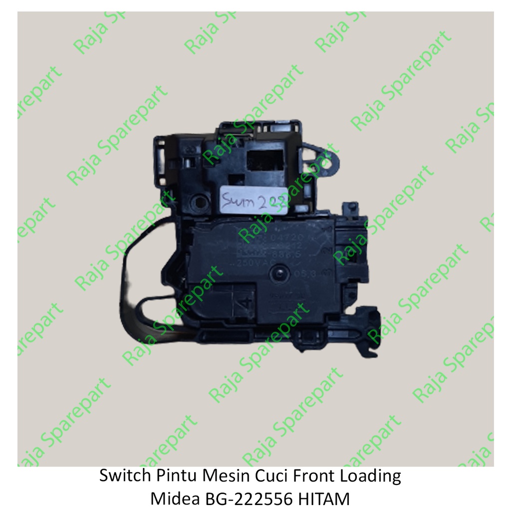 Switch Pintu Mesin Cuci Front Loading Midea BG-222556 HITAM