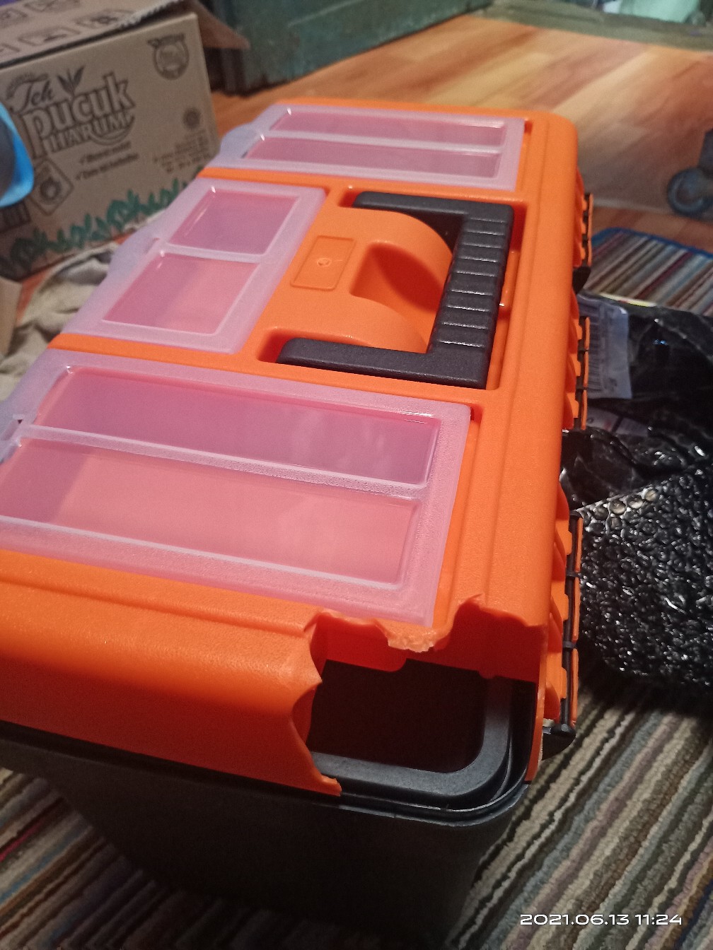 Kenmaster Tool Box H415 Mano Toolbox Kapasitas Besar