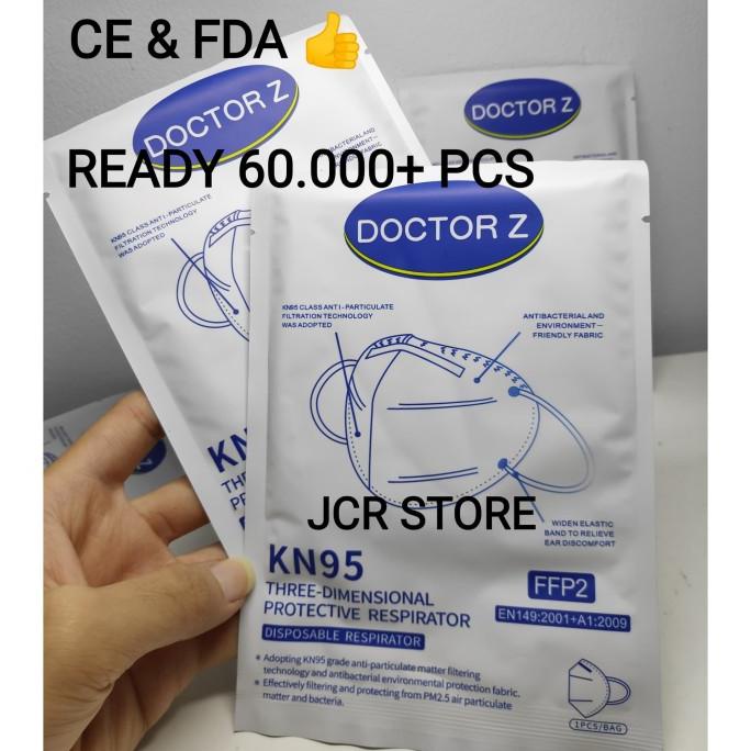 READY MASKER KN95 N95 DOCTOR Z 4 PLY PLAY LAPIS DR. Z HARGA GROSIR 45-jcr-store dijamin