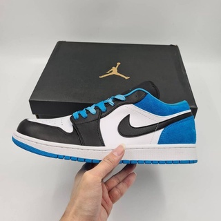 blue jordans 1 low