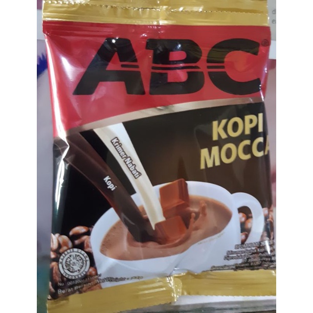 

ABC Kopi Mocca 1renteng isi 10sachet @27gr ED 27 Agustus 25