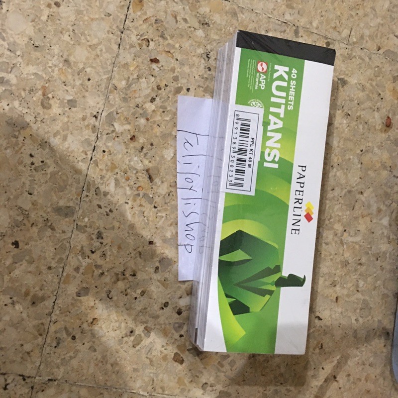 

Buku kwitansi kecil paperline PPL KT 40M 1 pak isi 10 buku