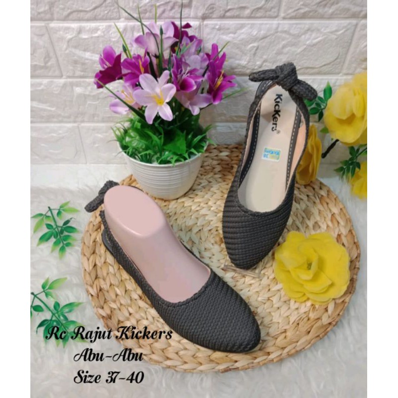 Sepatu wanita rajut 01/flatshoeswanita/sepatu rajut/sepatumurah/sepatukeren/sepatuviral
