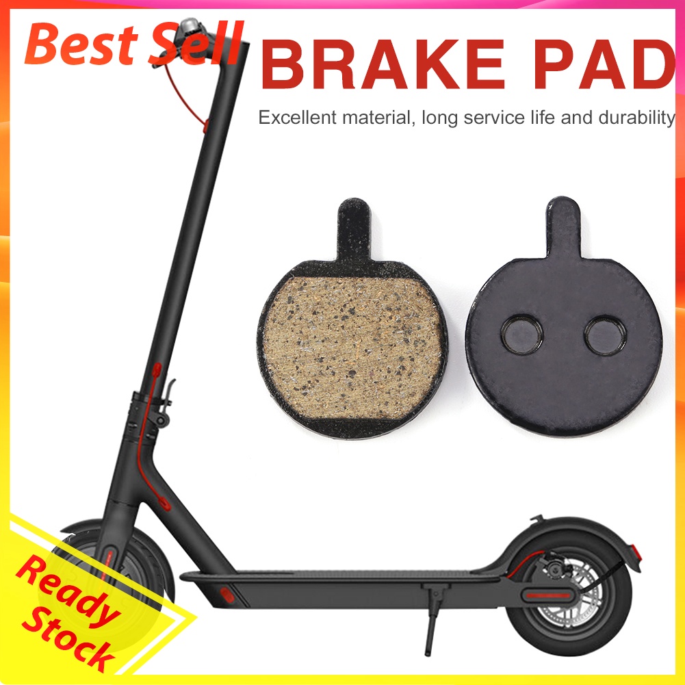 2 Pair Electric Scooter Resin Disc Brake Pads for Kugoo M4 Friction Plates