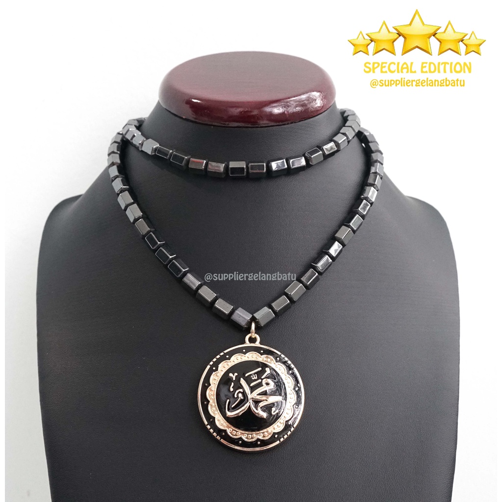 BLACK JADE GANNAMYONG SPECIAL LAFAZ MUHAMMAD GOLD AZHIKRA BOX MERAH