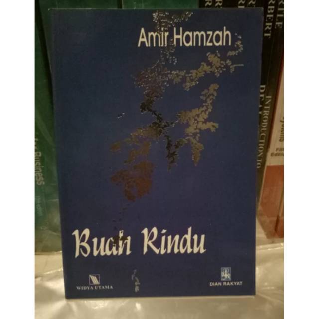 BUKU ANTIK LANGKA ORIGINAL Kumpulan Puisi BUAH RINDU Karangan By Amir Hamzah BEST SELLER