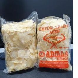 Emping Melinjo Asli Aceh Adira Dua rencong 250 Gram supir tipis renyah garing