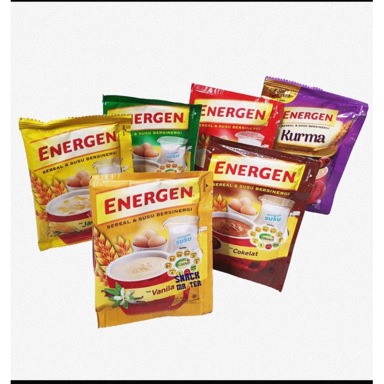 

ENERGEN SEREAL 10 SASHET x 30g