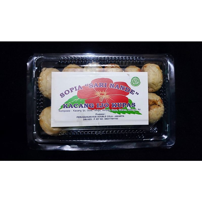 Bakpia/Sopia Kering Sari Nande  (Kacang Ijo Kupas)