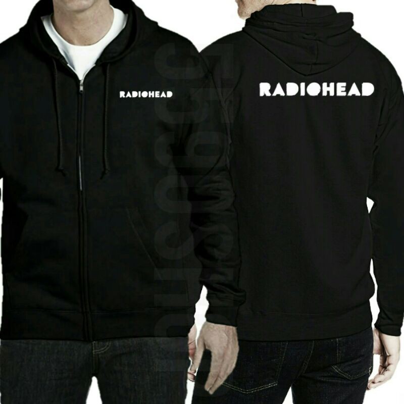 Sweater - Hoodie Zipp Up - Radiohead