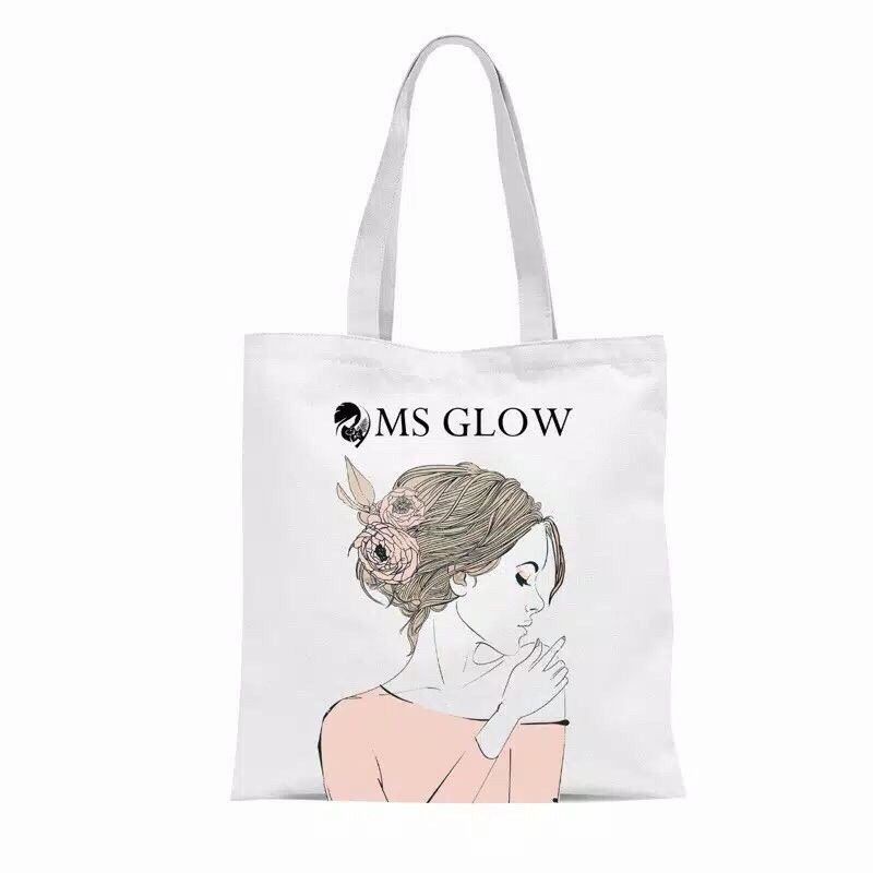 GRIFT BOX MS GLOW CROCO , Pouch ms glow , totebag msglow , Box Makeup ms glow , cermin msglow