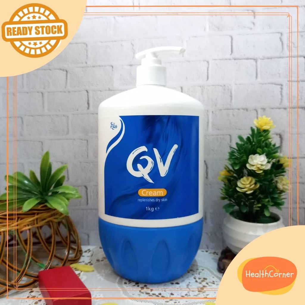 QV Cream 1kg Pump Replenishes Dry Skin