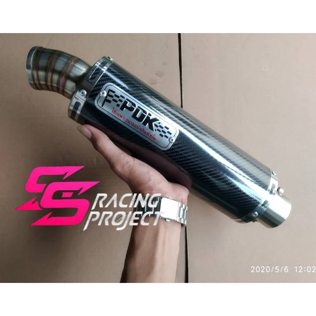 Knalpot murah PDK carbon slencer only