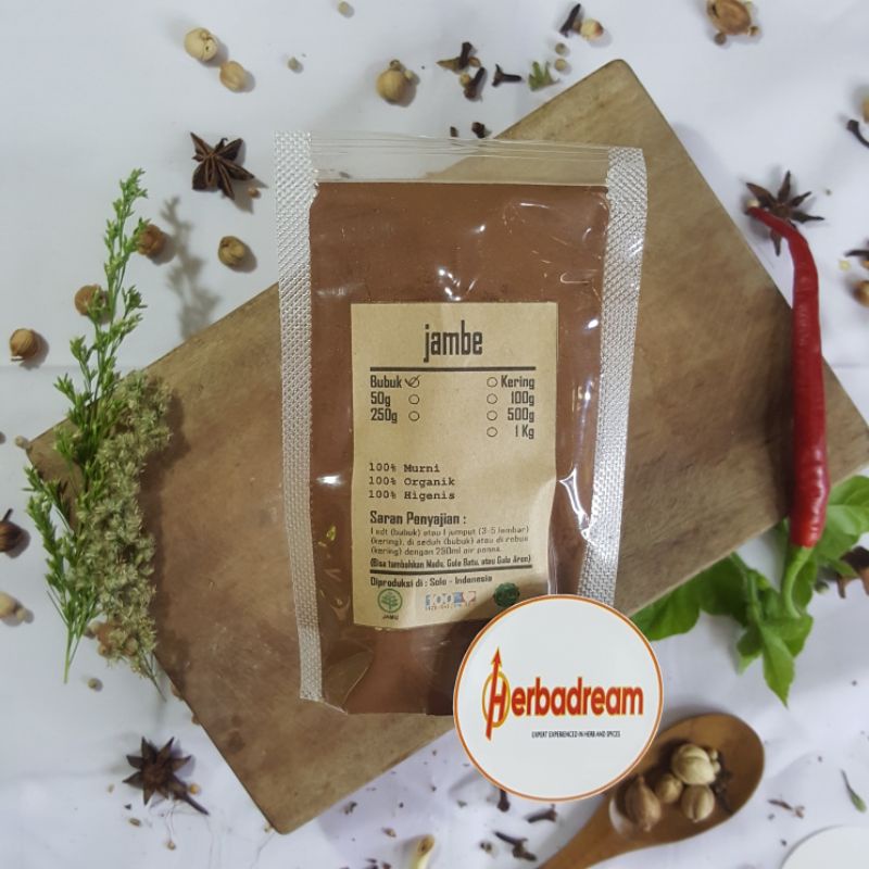 50 GRAM BUBUK PINANG JAMBE ARECA CATECHU BETTLENUT PINENG ARECA NUT BINLANG PINENG POWDER TEPUNG SER