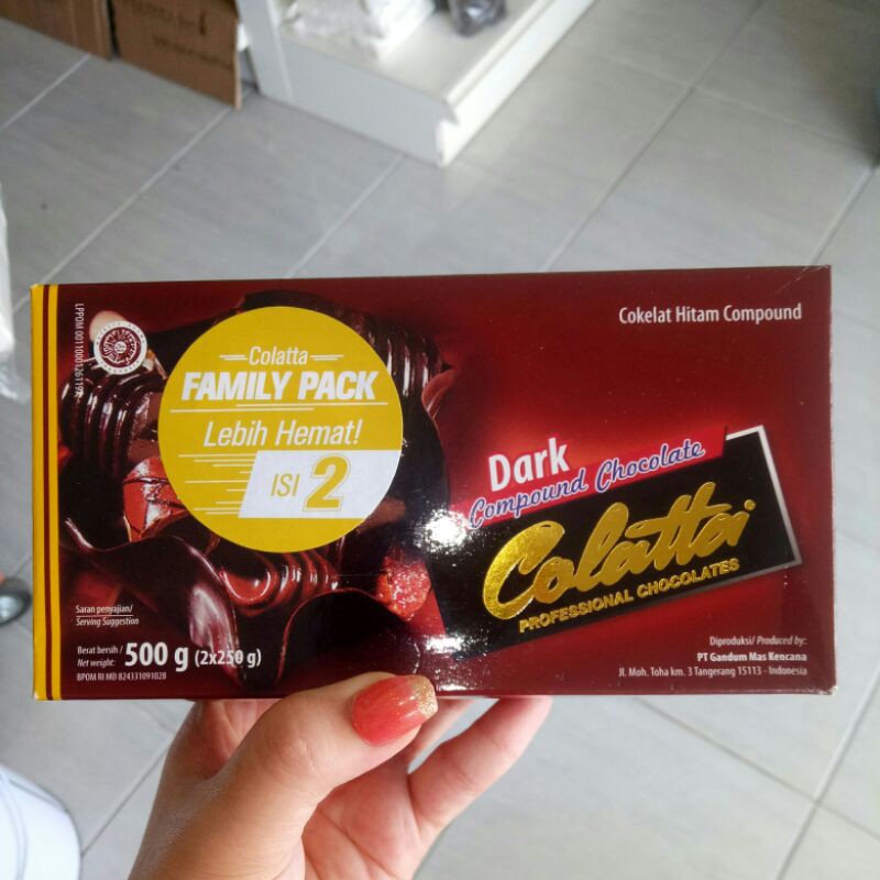 

Colatta Dark Isi Duo 2 x 250gr (LEBIH HEMAT/LEBIH UNTUNG)