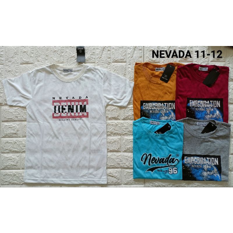 kaos anak laki&quot; nevada