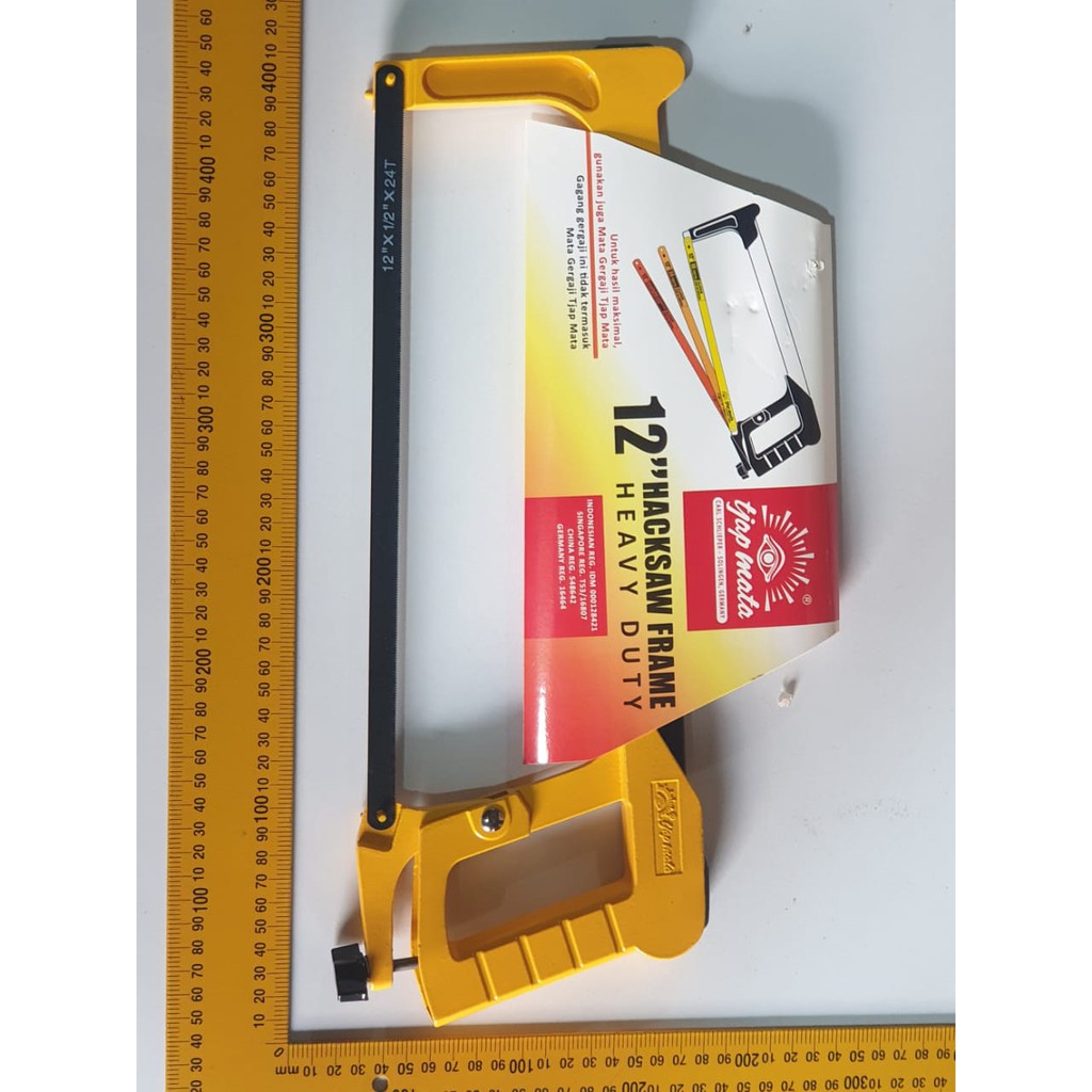 Gagang Stang Gergaji Besi 12 inch HACKSAW FRAME MAXPOWER