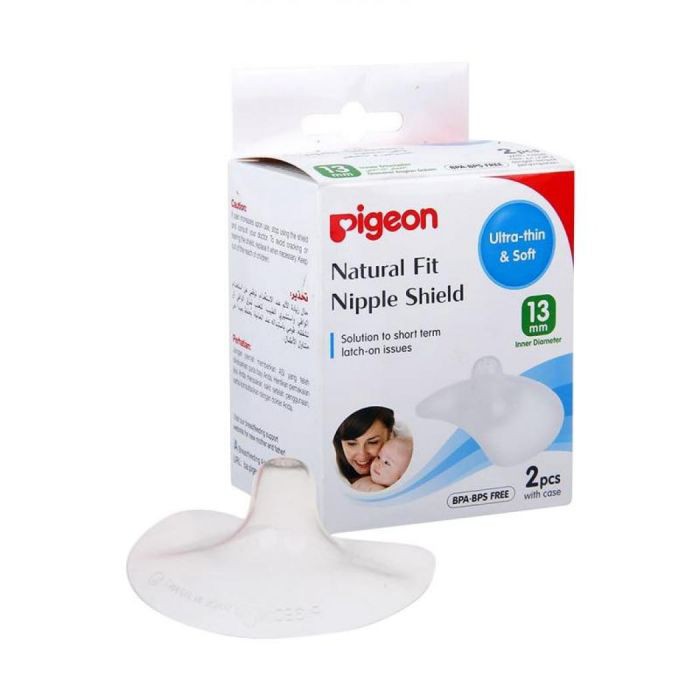 Pigeon Natural Fit Silicone Nipple Shield / Pelindung Puting