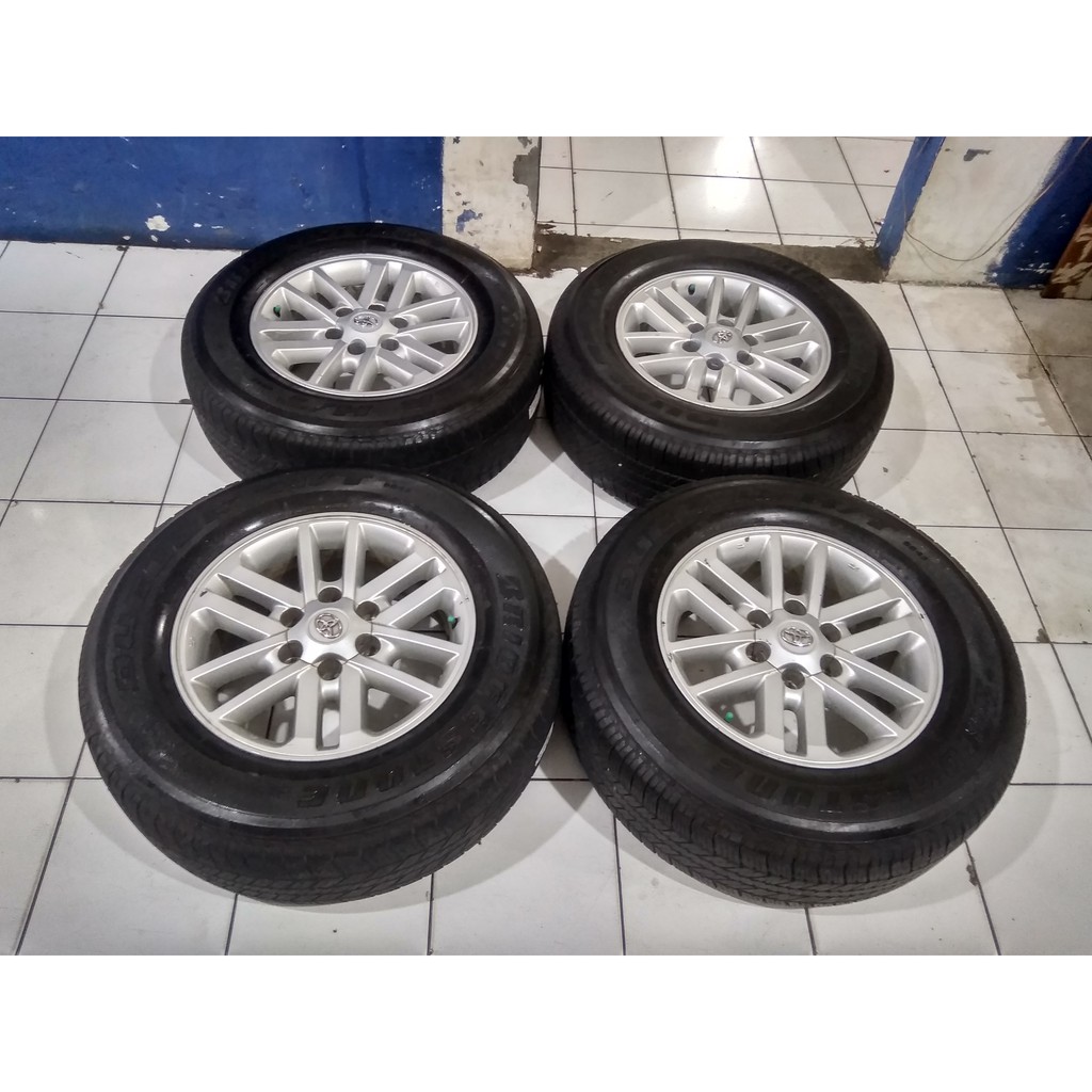 velg mobil std fortuner ring 17 plus ban seken murah berkualitas