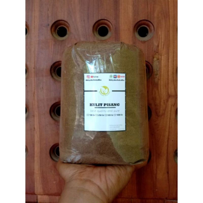 

Bubuk Kulit Pisang 100gr Murni
