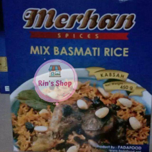 

Beras Basmati Instan Bumbu Kabsah Merhan Basmati Rice