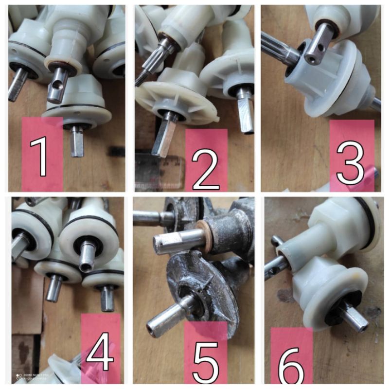 Gear Box gearbox Mesin Cuci 2 tabung kecil As Kotak Gerigi Oval dan bulat original Sparepart