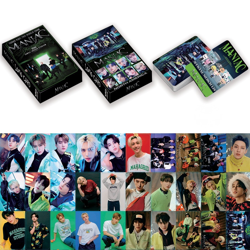 30pcs / set Kartu Foto Lomo Album Stray Kids