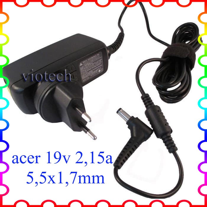 Adaptor Acer Aspire One 532h D255 D257 D260 722 19V 2.15A