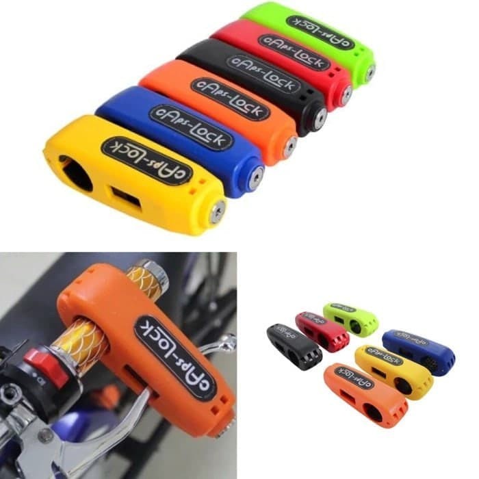 (COD) Grip Lock Grip Lock Kunci Gembok Pengaman Anti Maling Stang Motor Murah