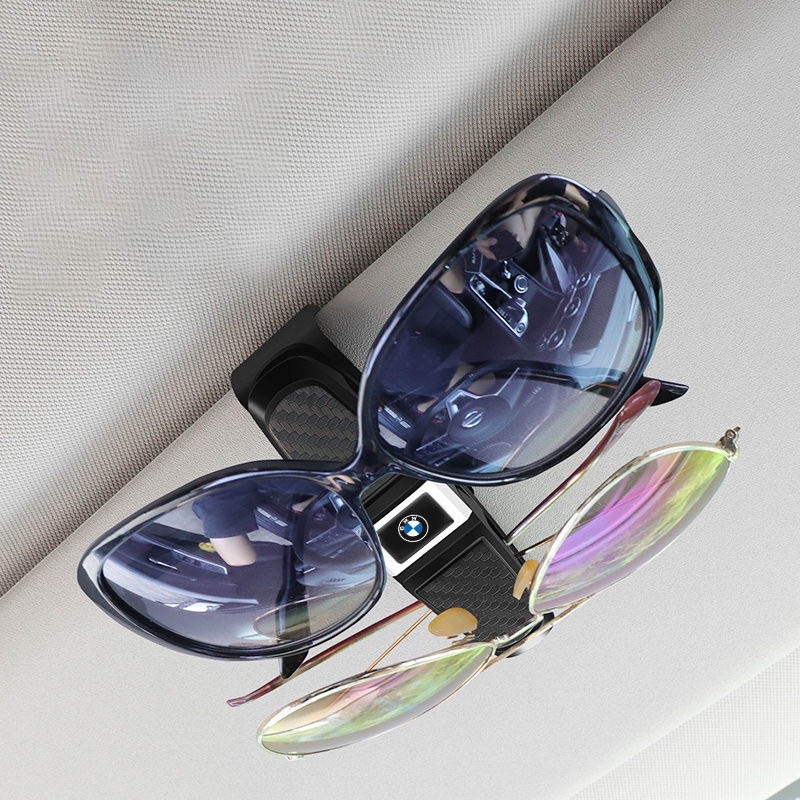 Auto sunglasses visor clip holder Klip holder Tempat Klip Kacamata Hitam sunglasses universal multi Fungsi Kartu Tiket interior Mobil