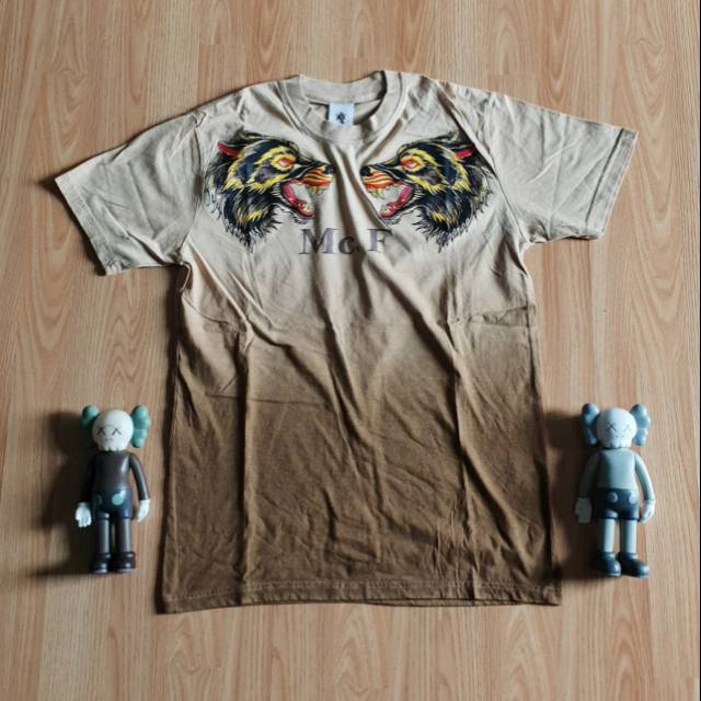 KAOS DISTRO MCF SUPPLY TWIN WOLF TIEDYE ATASAN