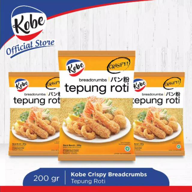 

[MAREM] KOBE CRISPY BREADCRUMBS TEPUNG ROTI TEPUNG PANIR 200 GRAM