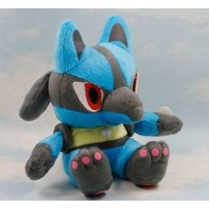 Diskon  Jual 448   Boneka Lucario Boneka Pokemon18cm