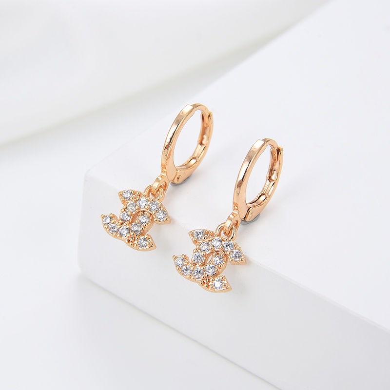 anting titanium wanita emas muda anti karat dewasa tusuk korea asli panjang dan luntur korea style selamanya dewasa 25-33e