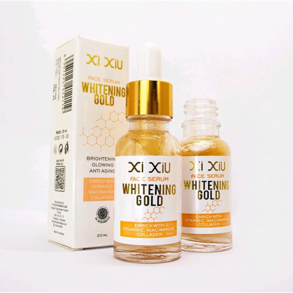 XI XIU FACE SERUM SERIES / SERUM WAJAH XI XIU BPOM HALAL ORIGINAL