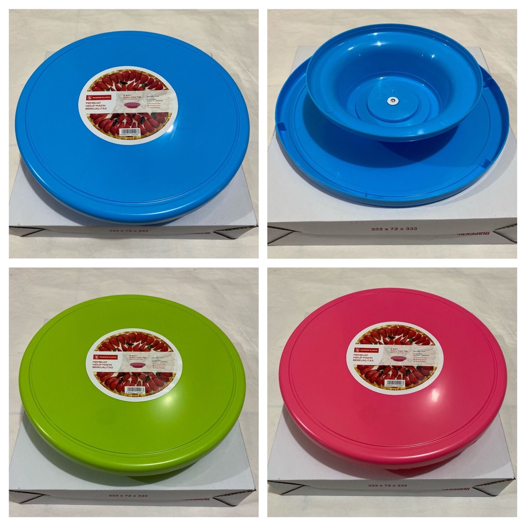 Cake Tray / Meja Putar / Rotary Cake / Alas Putar Penghias Kue