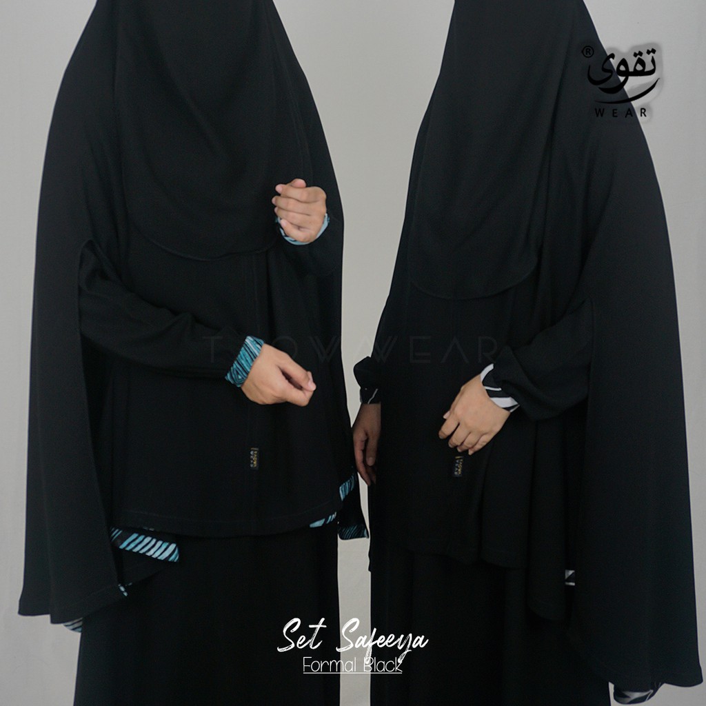 GAMIS SET SYARI SAFEEYA POLOS BY TAQWAWEAR